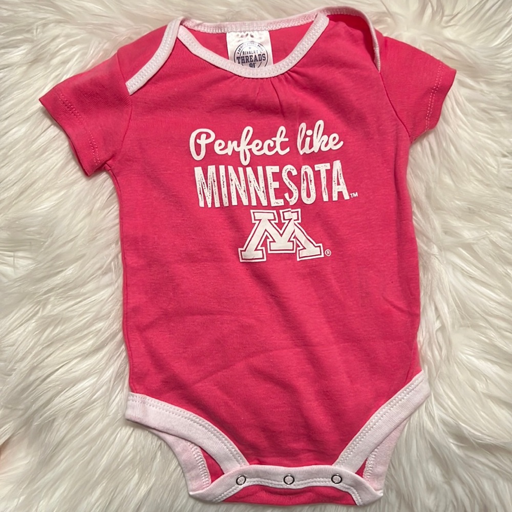 Girl’s Minnesota Sports Onsie